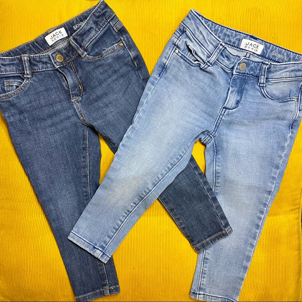 Janie & Jack, Size 3T Skinny Jeans, 2 pairs